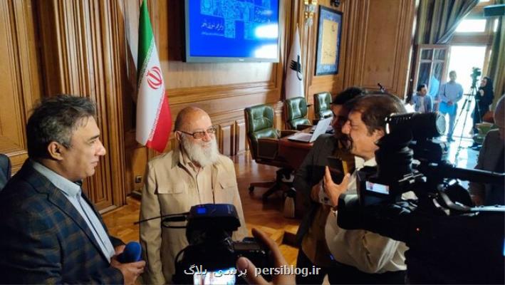 حضور چمران در جلسه امروز شورای شهر تهران بعد از چند هفته بیماری