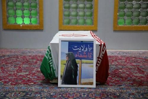 ورود پیکر شهید حادثه کرمان به تهران