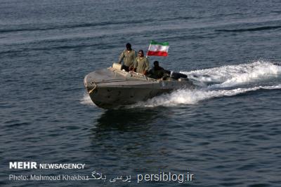 کشتی های ایرانی در خلیج فارس