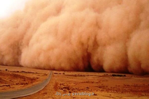 توفان گرد و خاک در سه استان