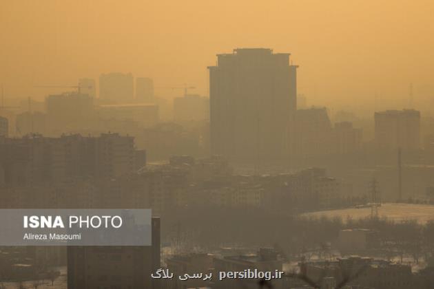 افزایش آلودگی هوای تهران