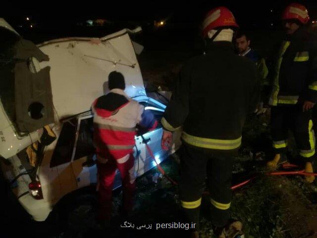 6 كشته در حادثه رانندگی شرق گلستان